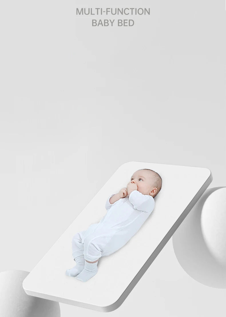 Rocking Baby Bassinet,Baby Cribs,Newborn Co-Sleeper,Infant Beside Sleeper,Unisex Baby Bed Cribs, Portable Travel Crib,Cradle