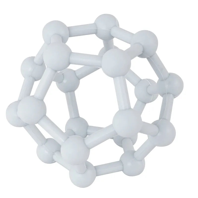 Food Safe Silicone Ball Teether - Portable Fidget Toy & Catch Ball for Newborns