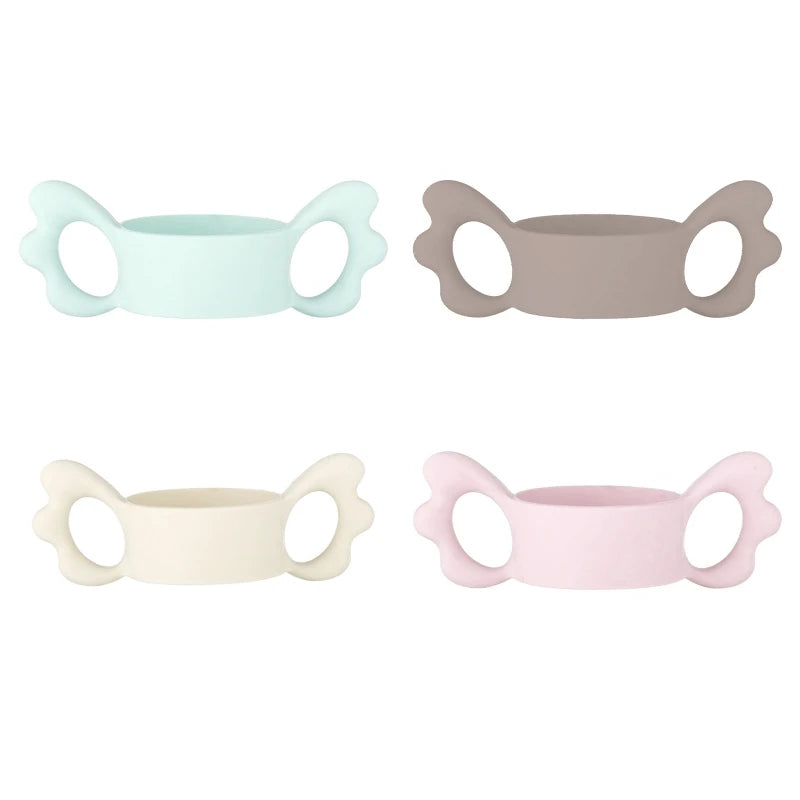 Wide Caliber Bottle Grip Handle – Easy-Hold Feeding Accessory for Newborn Bottles (0+ Months)