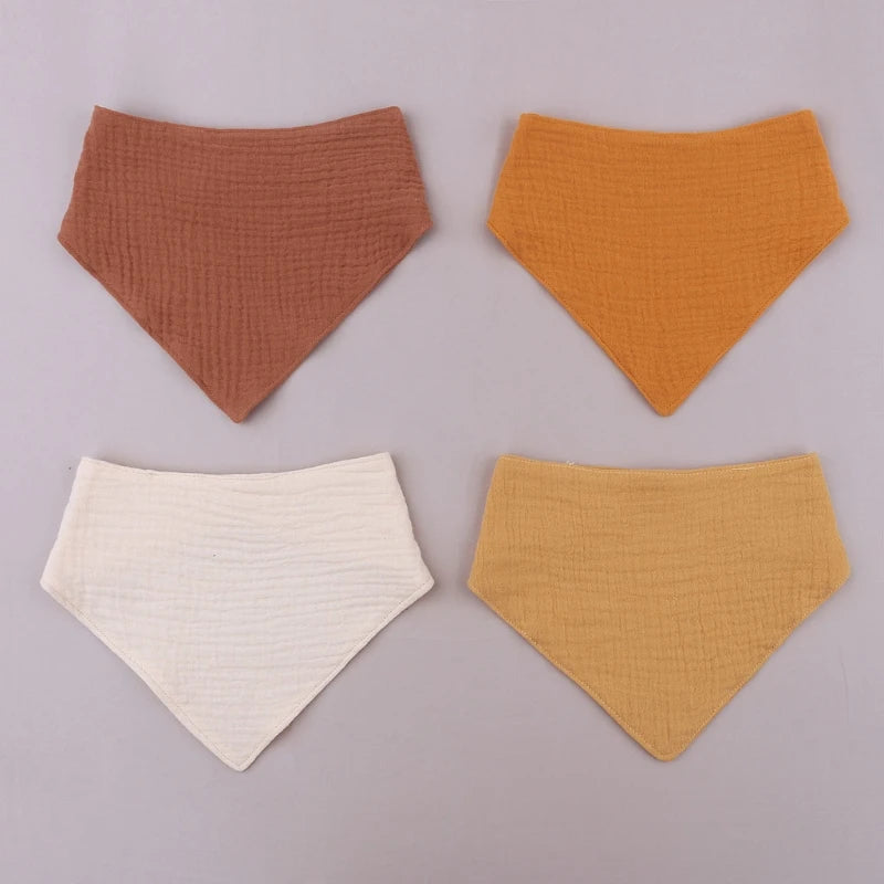 5 Soft Absorbent Gauze Newborn Burp Cloth Baby Saliva Towel Cotton Baby Bibs Handkerchief Nursing Towel Cuddle Cloth Baby Stuff