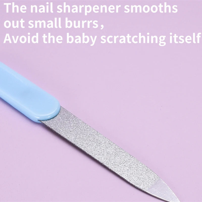 9 Pcs/Set Newborn Baby Kids Nail Hair Health Care Thermometer Grooming Brush Kit Care Baby Essentials Newborn Material Safety