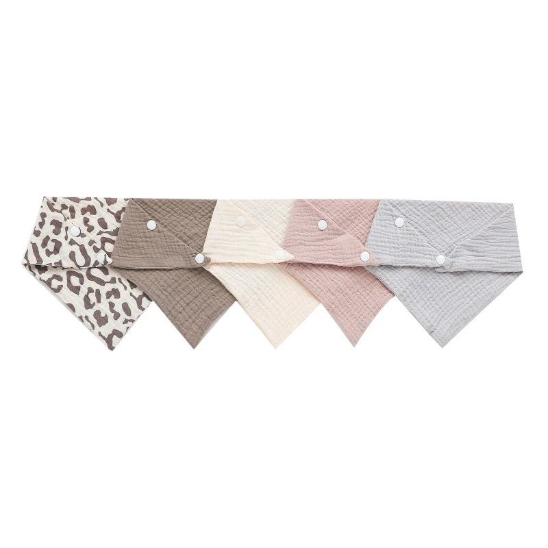 5 Soft Absorbent Gauze Newborn Burp Cloth Baby Saliva Towel Cotton Baby Bibs Handkerchief Nursing Towel Cuddle Cloth Baby Stuff