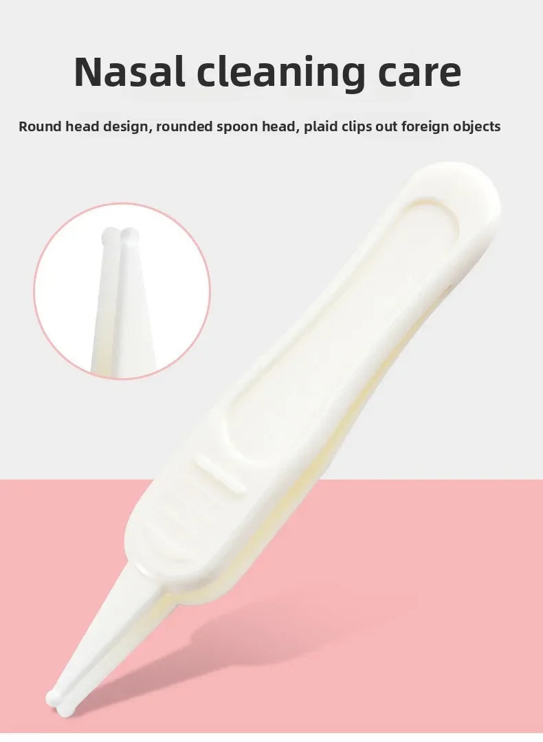 10-Piece Newborn Care Set – Essential Baby Nail Clipper & Nasal Suction Kit (0+ Months)