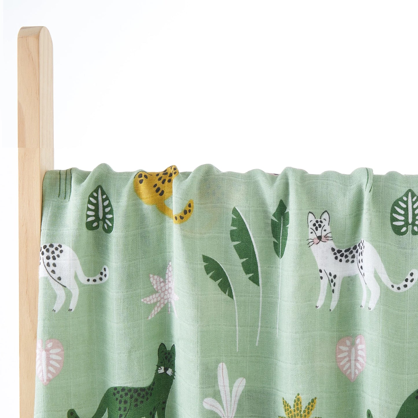 Bamboo Cotton Baby Muslin Swaddle Blanket - 120x110cm Soft Print Wrap by Elinfant