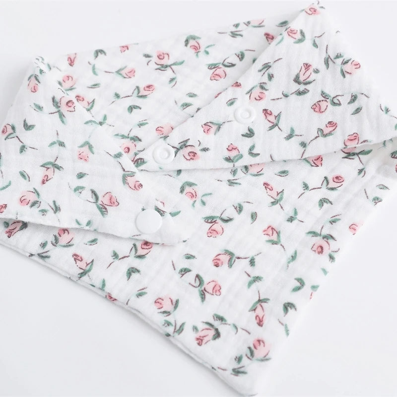 5 Soft Absorbent Gauze Newborn Burp Cloth Baby Saliva Towel Cotton Baby Bibs Handkerchief Nursing Towel Cuddle Cloth Baby Stuff