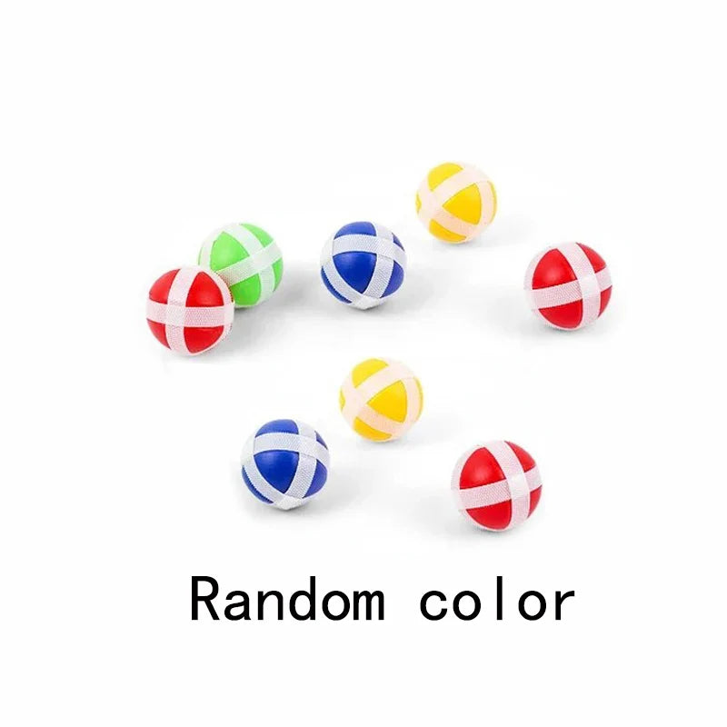 Educational Dart Board Game - Montessori Sticky Ball Target for Kids 3-7 Years