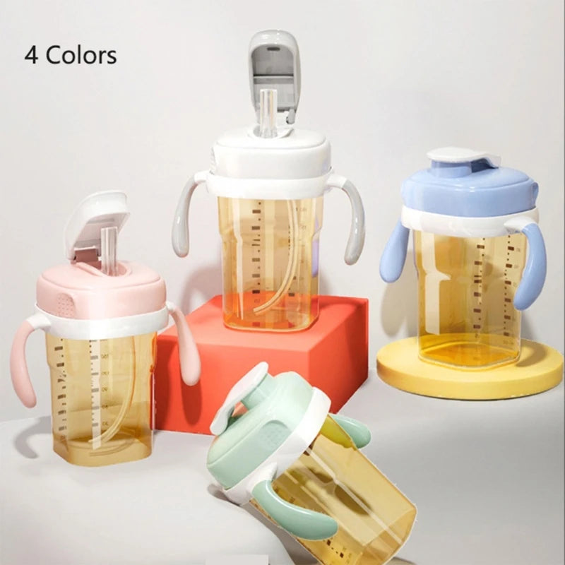 Square Handle Feeding Bottle Grip – Lightweight Easy-Grasp Design for Baby Bottles (6+ Months)