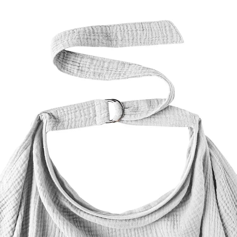 Breathable Nursing Cover - Adjustable Privacy Apron for Outdoor Breastfeeding