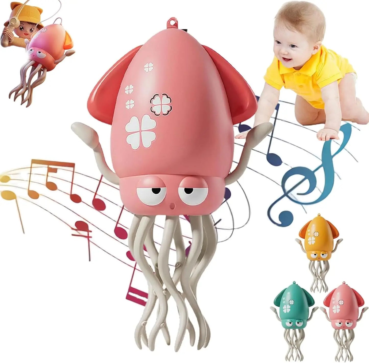 Baby Swing Duck Toy - Cartoon Press Vehicles & Pull Back Cars Educational Set