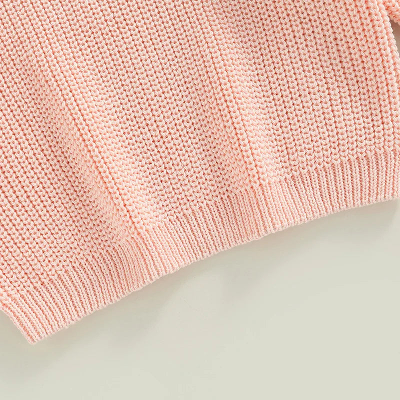 Autumn New Baby Boys Girls Clothes Baby Sweater Toddler Knit Sweater Newborn Knitwear Long Sleeve Cotton Baby Pullover Tops