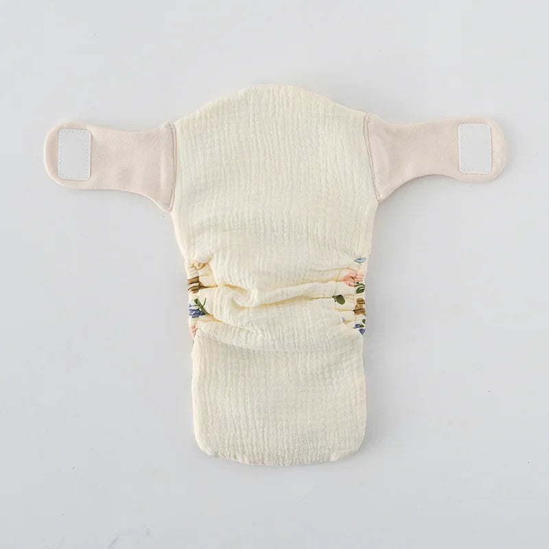 Summer Cotton Baby Training Pants - Reusable Cartoon Diaper Shorts for Toddlers