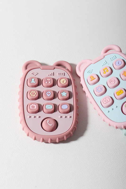 Baby Phone Teether β Silicone Sensory Toy