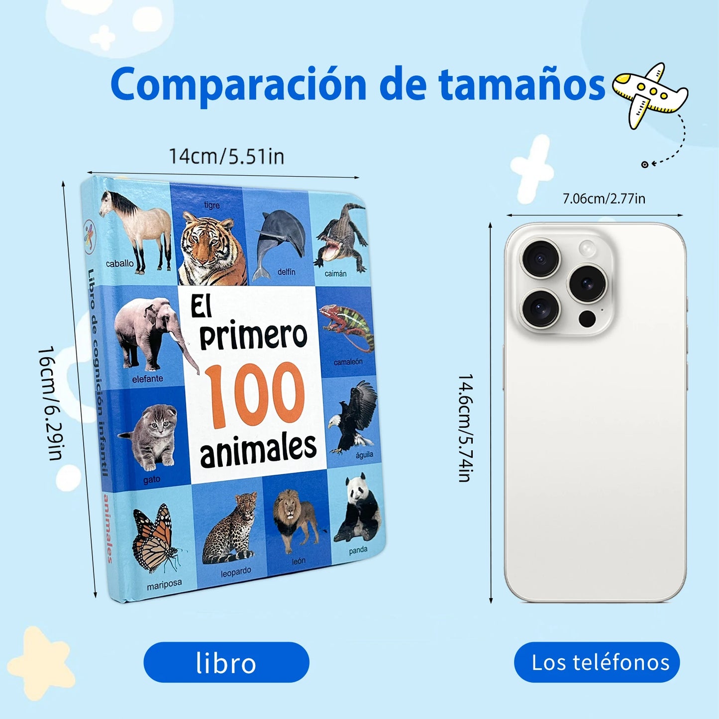Spanish Children's Cognitive Encyclopedia - Early Learning Books for Kids 0-2 Years