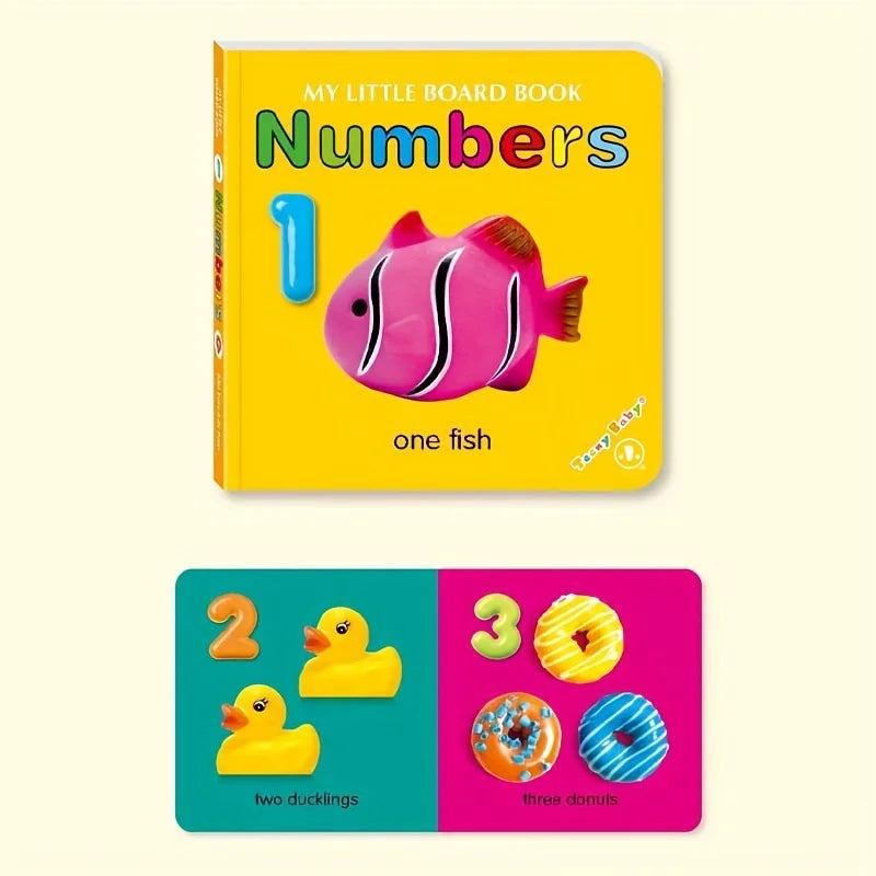 Baby Colorful Pattern Card Books - Interactive Sensory Toys for Newborn Development