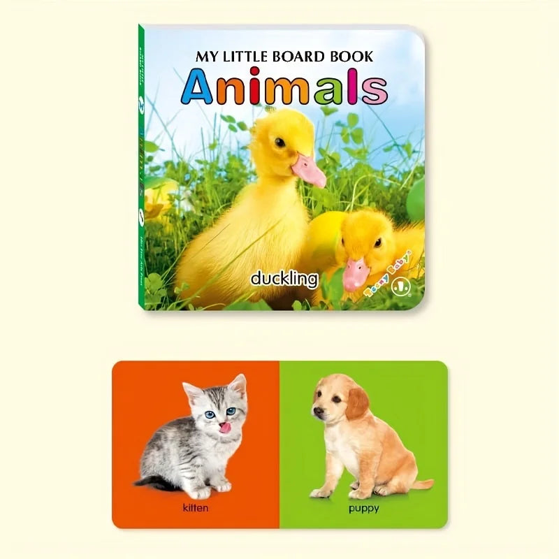 Baby Colorful Pattern Card Books - Interactive Sensory Toys for Newborn Development