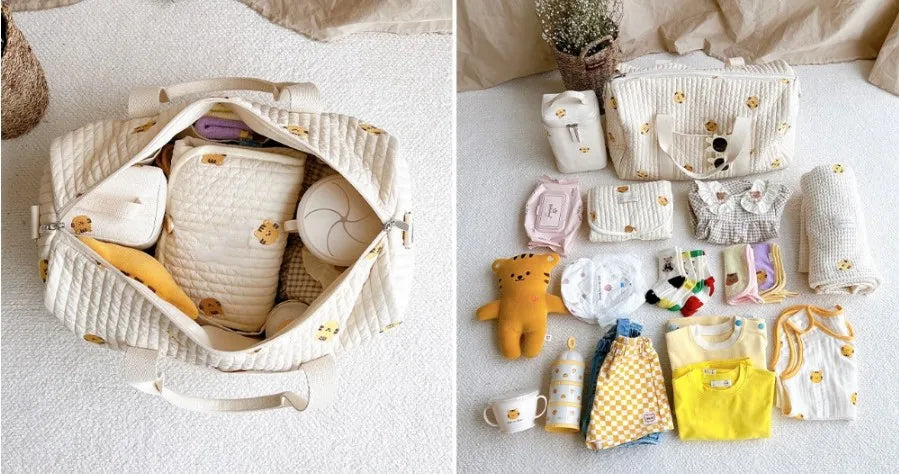 Large Maternity Pack Baby Diaper Bag for Mommy Stroller Nappy Organizer Portable Luggage Tote Bags Travel Changing Messenger Bag