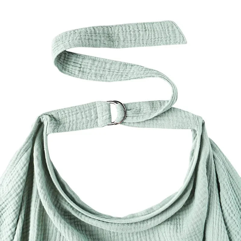 Breathable Nursing Cover - Adjustable Privacy Apron for Outdoor Breastfeeding