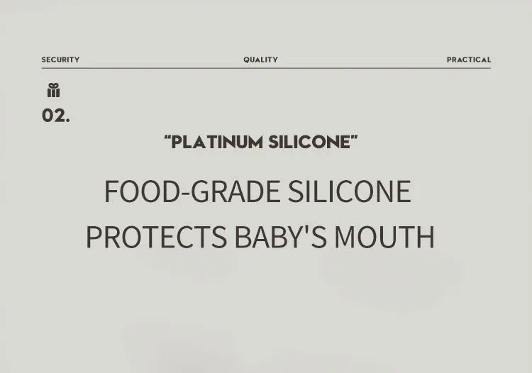 Silicone Baby Rattle Teether - Soft Chewable Sensory Toy for Infants 0-3 Years