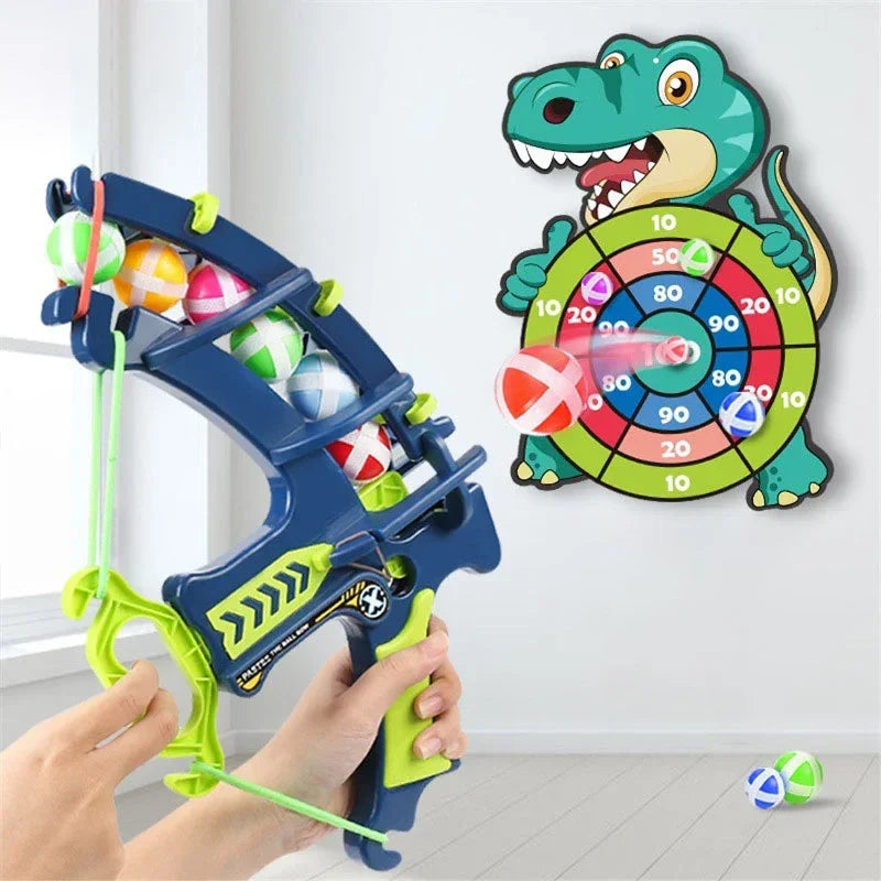 Educational Dart Board Game - Montessori Sticky Ball Target Game for Kids 3-7 Years