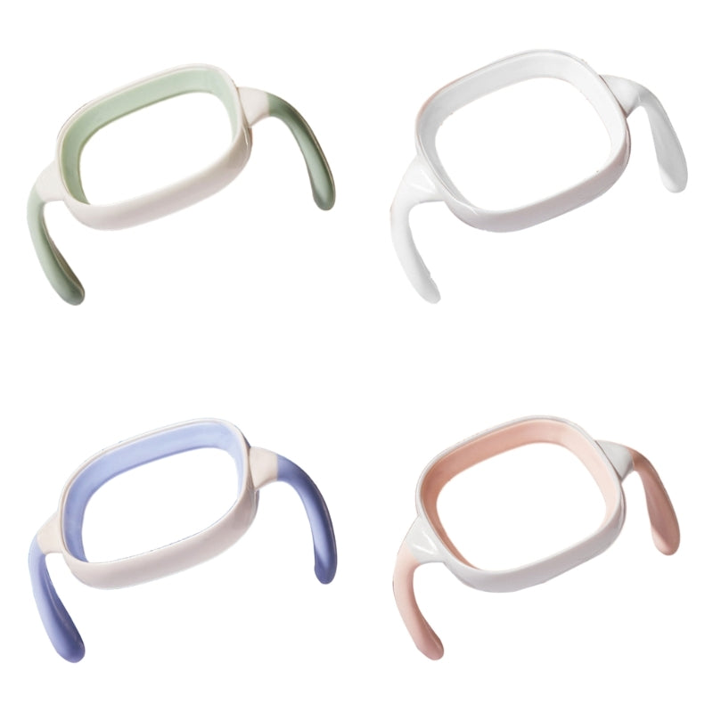Square Handle Feeding Bottle Grip – Lightweight Easy-Grasp Design for Baby Bottles (6+ Months)