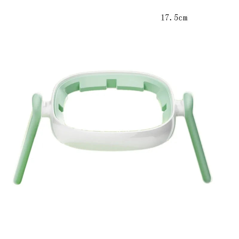 Square Handle Feeding Bottle Grip – Lightweight Easy-Grasp Design for Baby Bottles (6+ Months)
