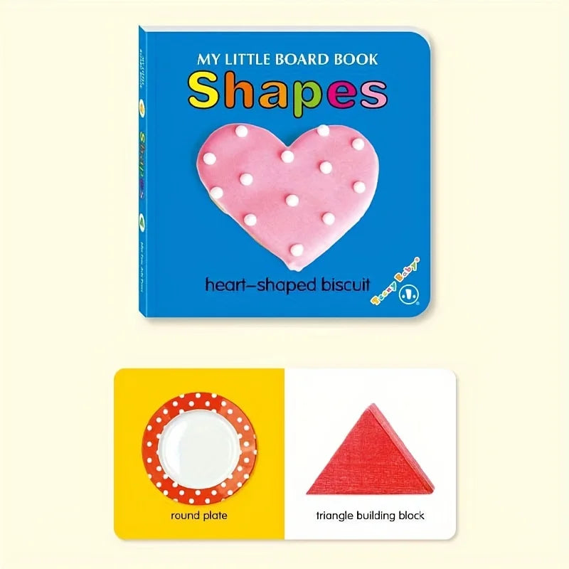 Baby Colorful Pattern Card Books - Interactive Sensory Toys for Newborn Development