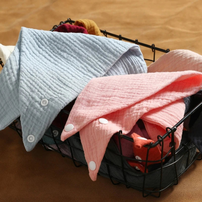 5 Soft Absorbent Gauze Newborn Burp Cloth Baby Saliva Towel Cotton Baby Bibs Handkerchief Nursing Towel Cuddle Cloth Baby Stuff