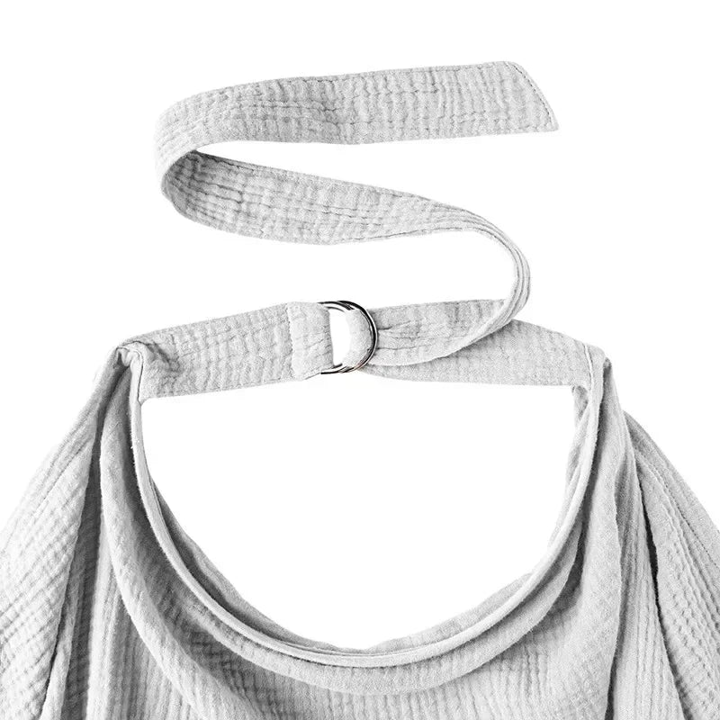 Breathable Nursing Cover - Adjustable Privacy Apron for Outdoor Breastfeeding