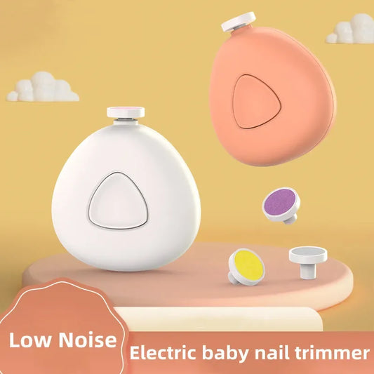Electric Baby Nail Polisher - Automatic Nail Clipper & Portable File Set for Children