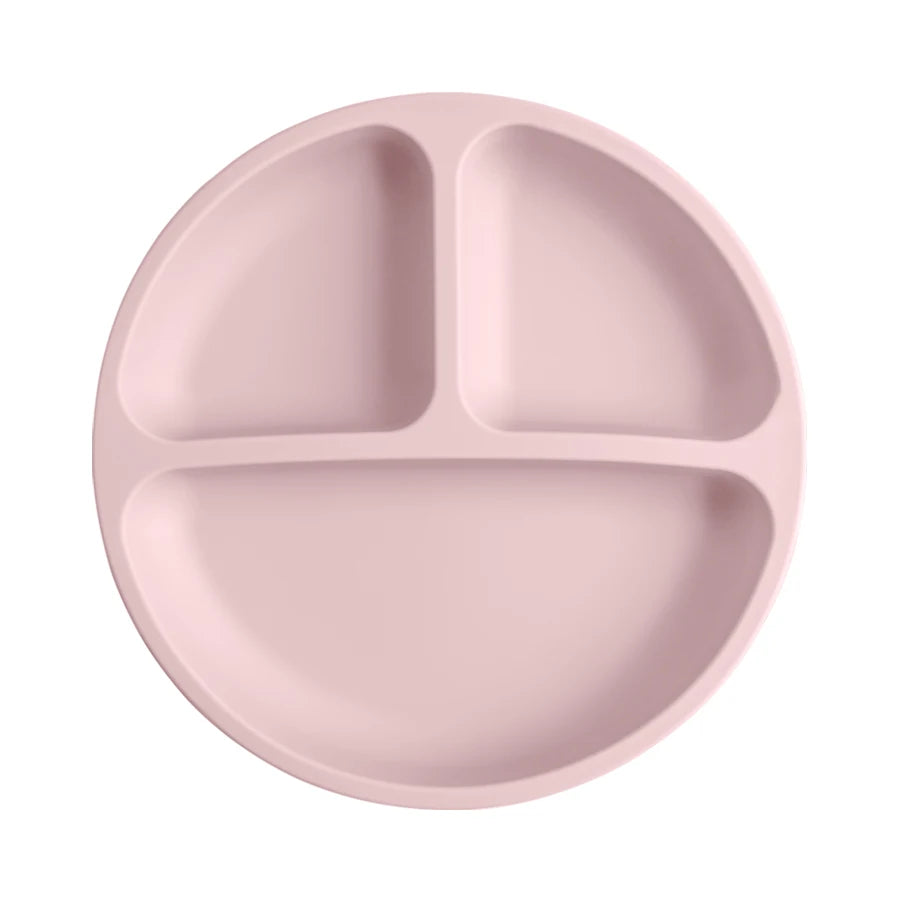 Silicone Baby Suction Plate – BPA-Free Anti-Slip Training Dinnerware for Self-Feeding (6+ Months)