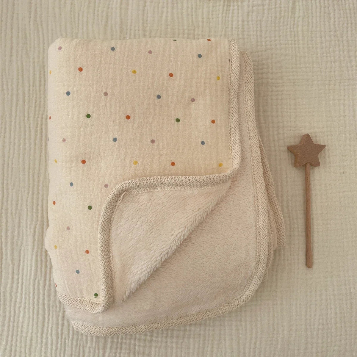 Winter Baby Blanket for Newborn Fleece Cotton Muslin Swaddle Bedding Velvet Stroller Cover New Born Kids Blanket Mother Kids