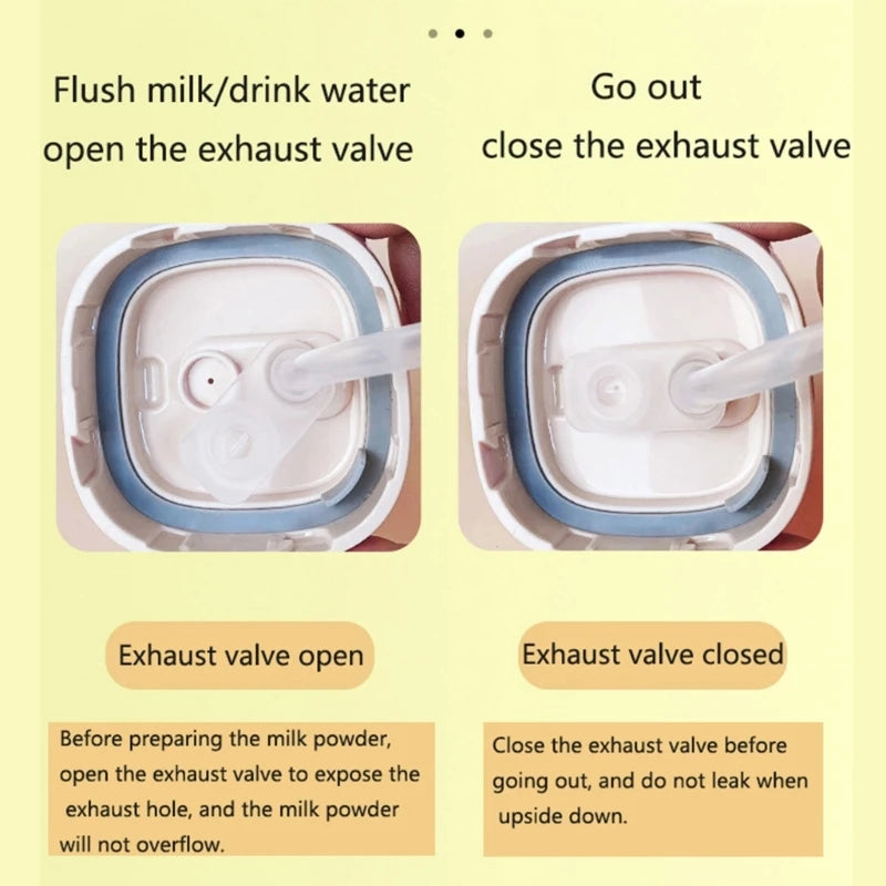 Square Handle Feeding Bottle Grip – Lightweight Easy-Grasp Design for Baby Bottles (6+ Months)