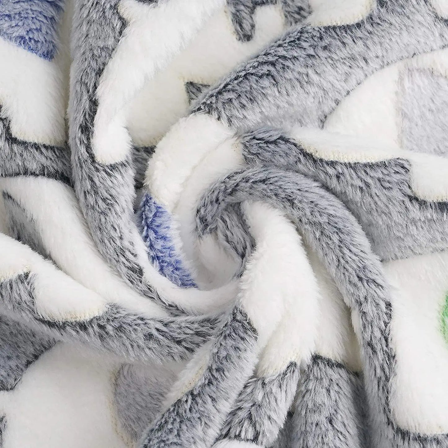 Cute Elephant Baby Blanket - Soft Coral Velvet Swaddle Wrap & Stroller Cover