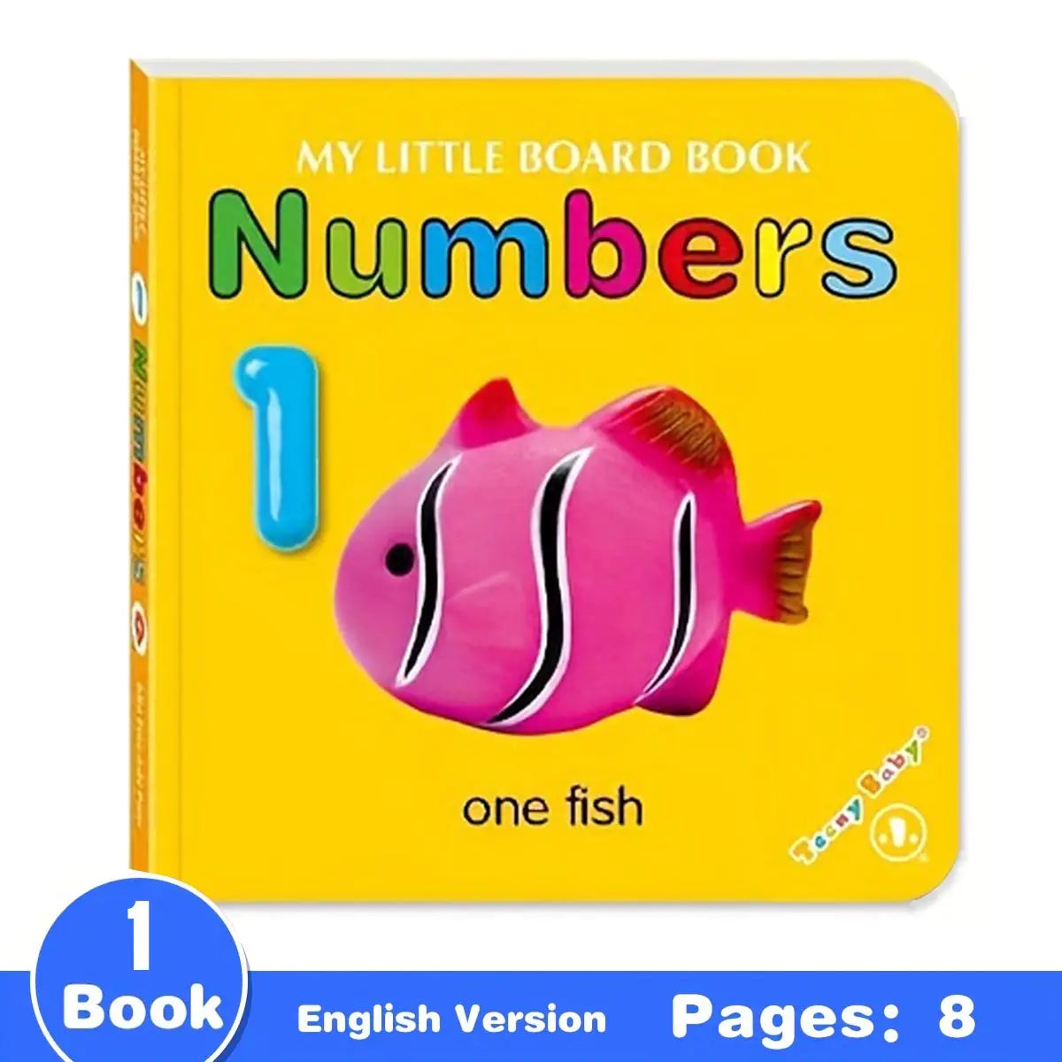Baby Colorful Pattern Card Books - Interactive Sensory Toys for Newborn Development