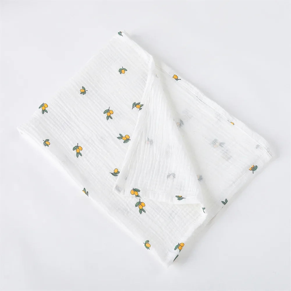 Cotton Receiving Blanket for Newborn Gauze Muslin Baby Blanket  New Born Swaddle Wrap Kids Bath Towel Baby Stroller Blanket