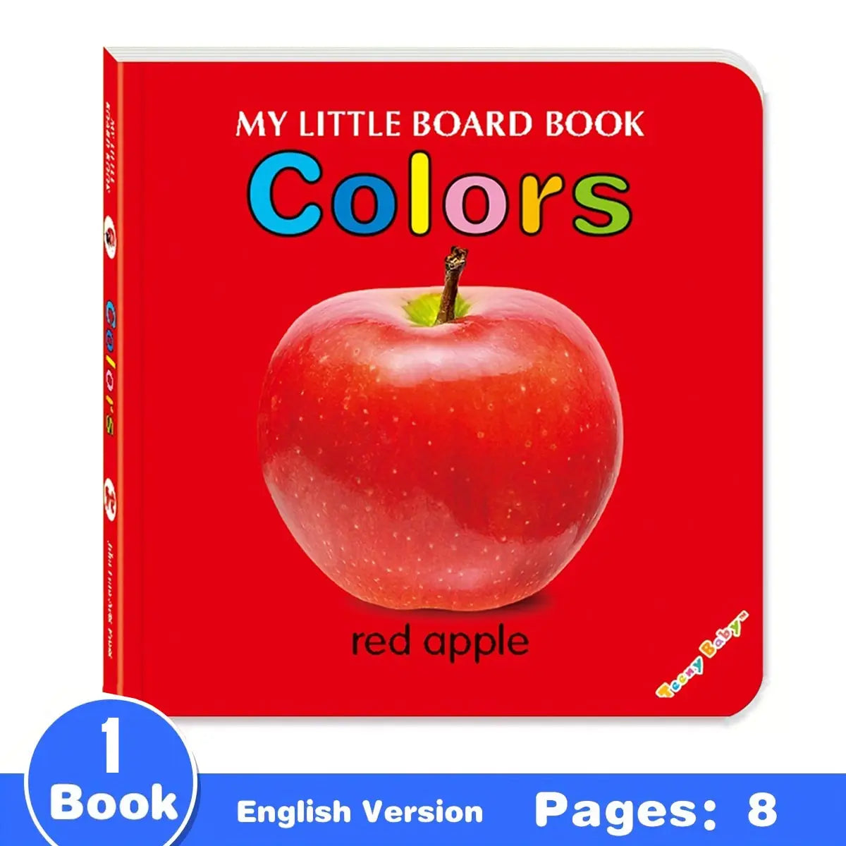 Baby Colorful Pattern Card Books - Interactive Sensory Toys for Newborn Development
