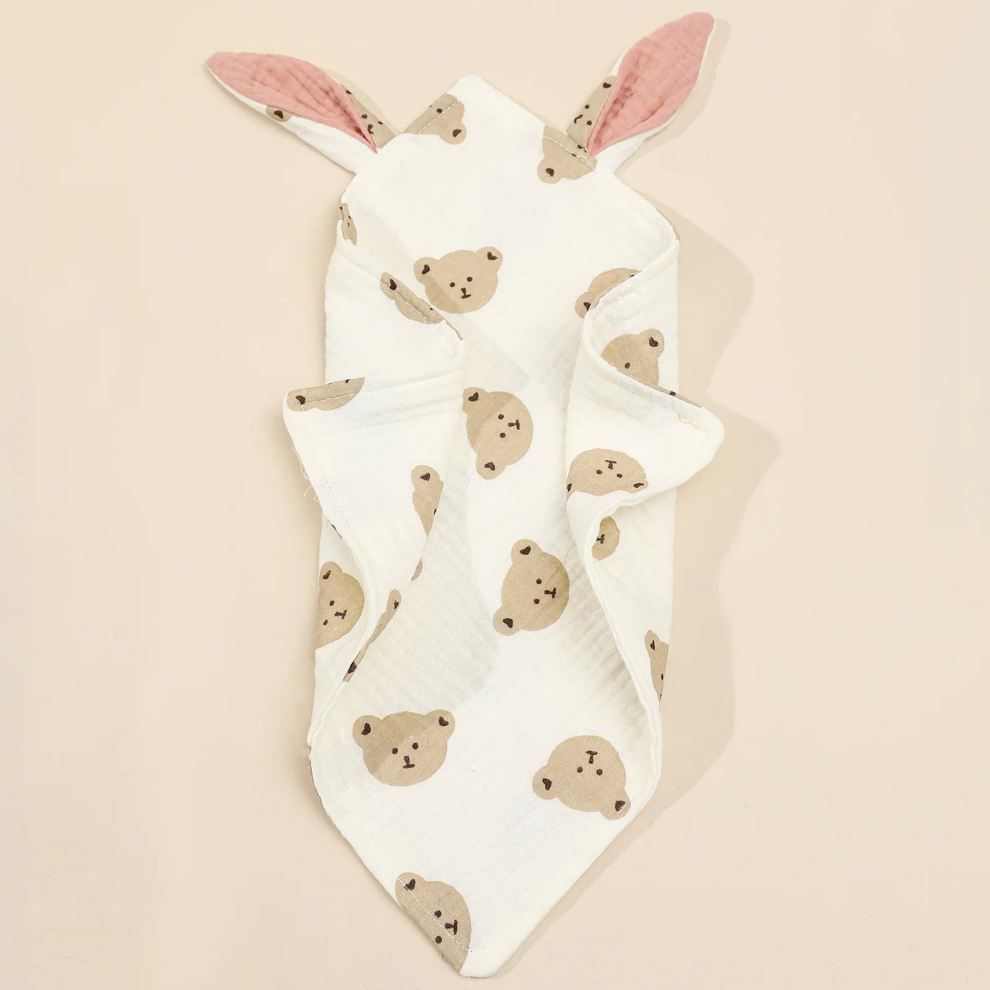 Newborn Baby Items Cotton Muslin Comforter Sleeping Dolls Blanket Soft Soothe Appease Towel for Baby Bibs Burp Cloths Infant