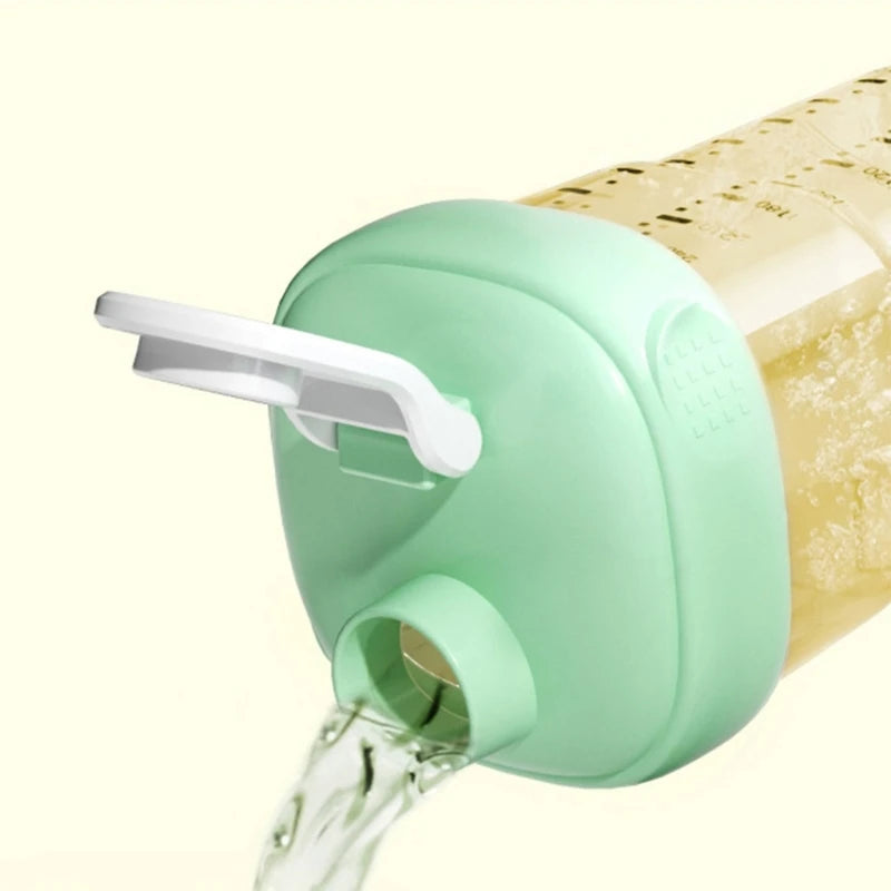 Square Handle Feeding Bottle Grip – Lightweight Easy-Grasp Design for Baby Bottles (6+ Months)
