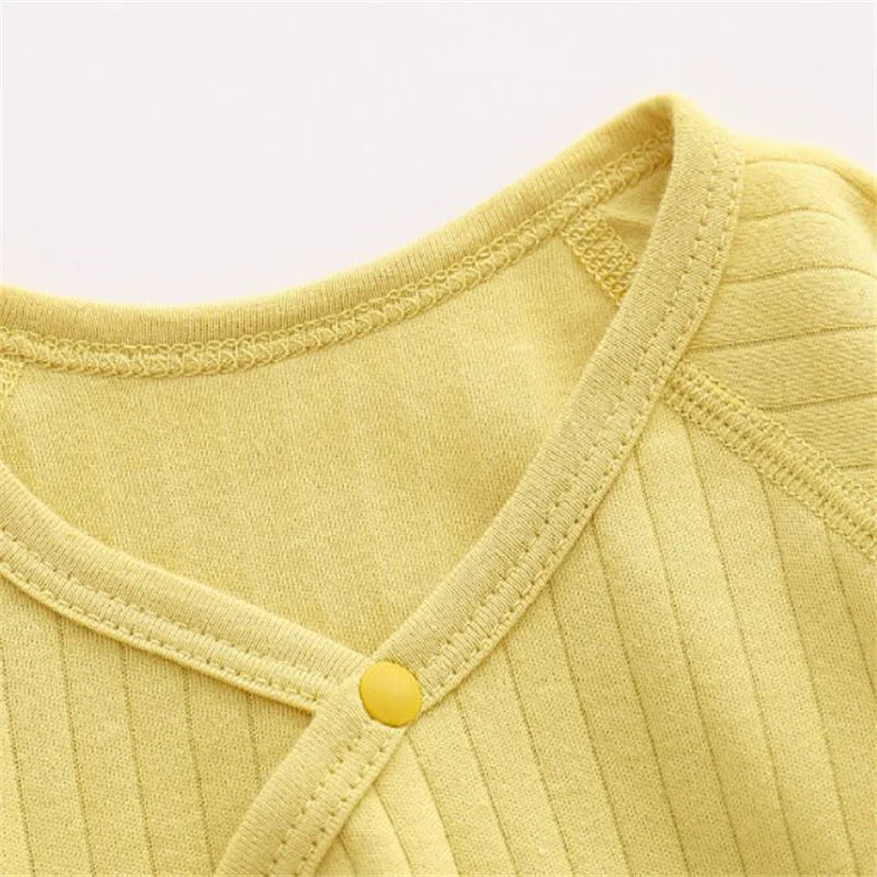 Long-Sleeve Baby Romper — Wing Detail