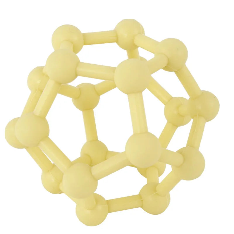 Food Safe Silicone Ball Teether - Portable Fidget Toy & Catch Ball for Newborns