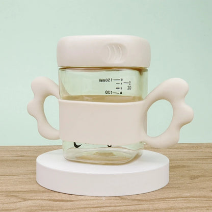 Wide Bottle Grip Handle – Easy-Hold Baby Feeding Accessory