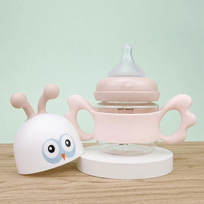 Wide Bottle Grip Handle – Easy-Hold Baby Feeding Accessory