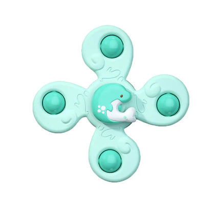 Montessori Suction Cup Bath Spinner – Baby Sensory Toy