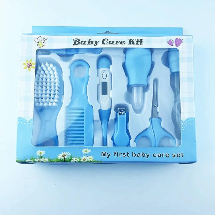 10-Piece Newborn Care Set – Essential Baby Nail Clipper & Nasal Suction Kit (0+ Months)