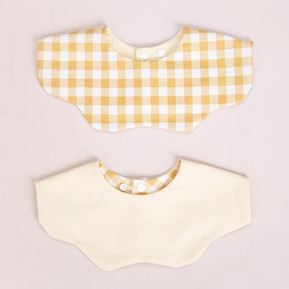 360° Cotton Baby Bib – Soft Adjustable Petal Bib