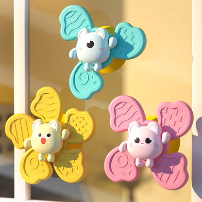 Montessori Suction Cup Bath Spinner – Baby Sensory Toy