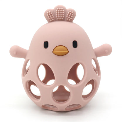 Silicone Baby Teething Glove – Chick Design 3+ Months