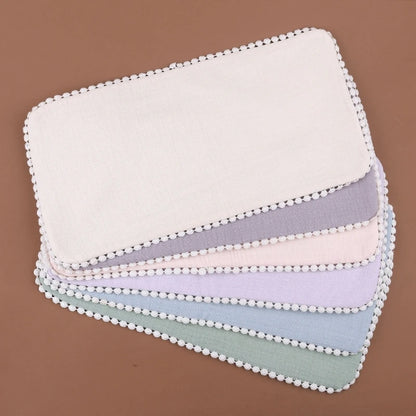 5-Pack Gauze Baby Burp Cloths – Soft Absorbent Towels