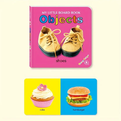 Baby Colorful Pattern Card Books - Interactive Sensory Development Toys for Early Reading
