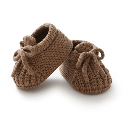 Knitted Baby Booties – Warm Soft Shoes 0–18 Months